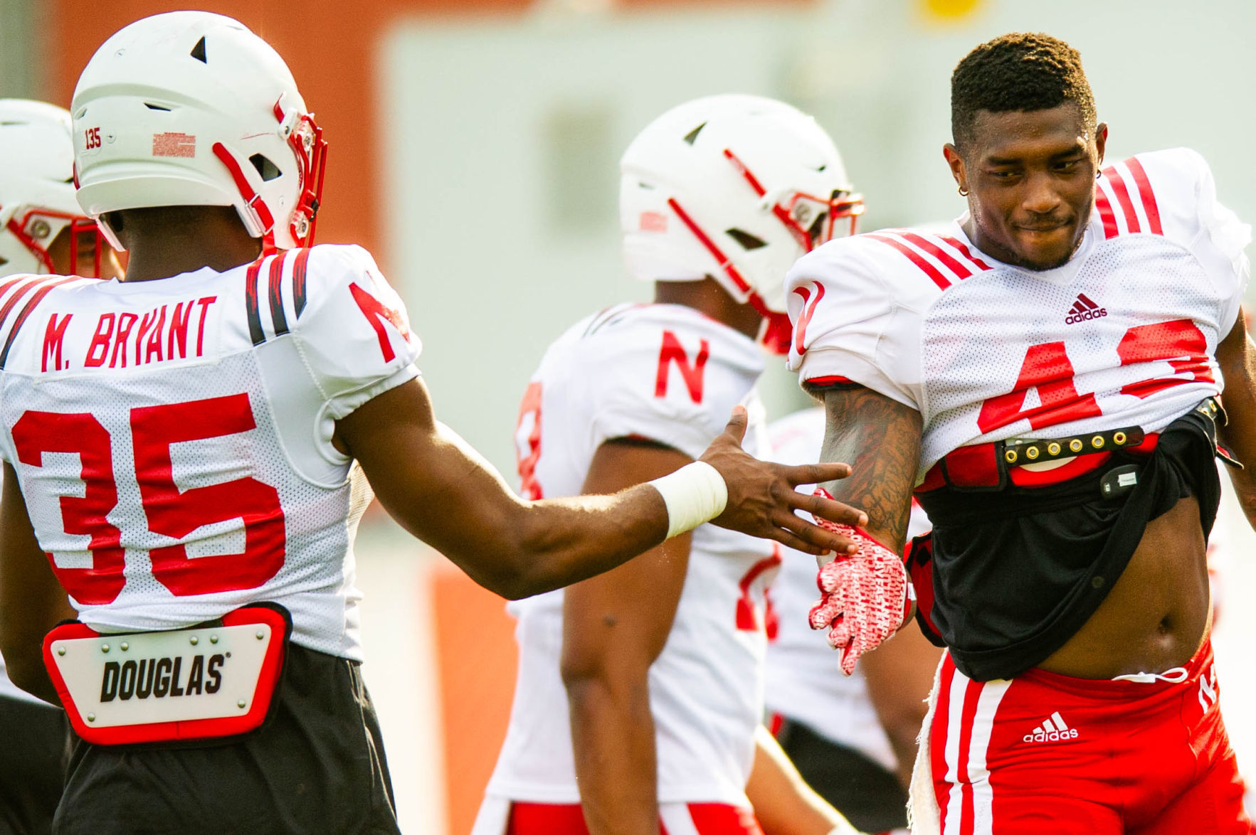 Huskers fall practice, Day 5, 8/8
